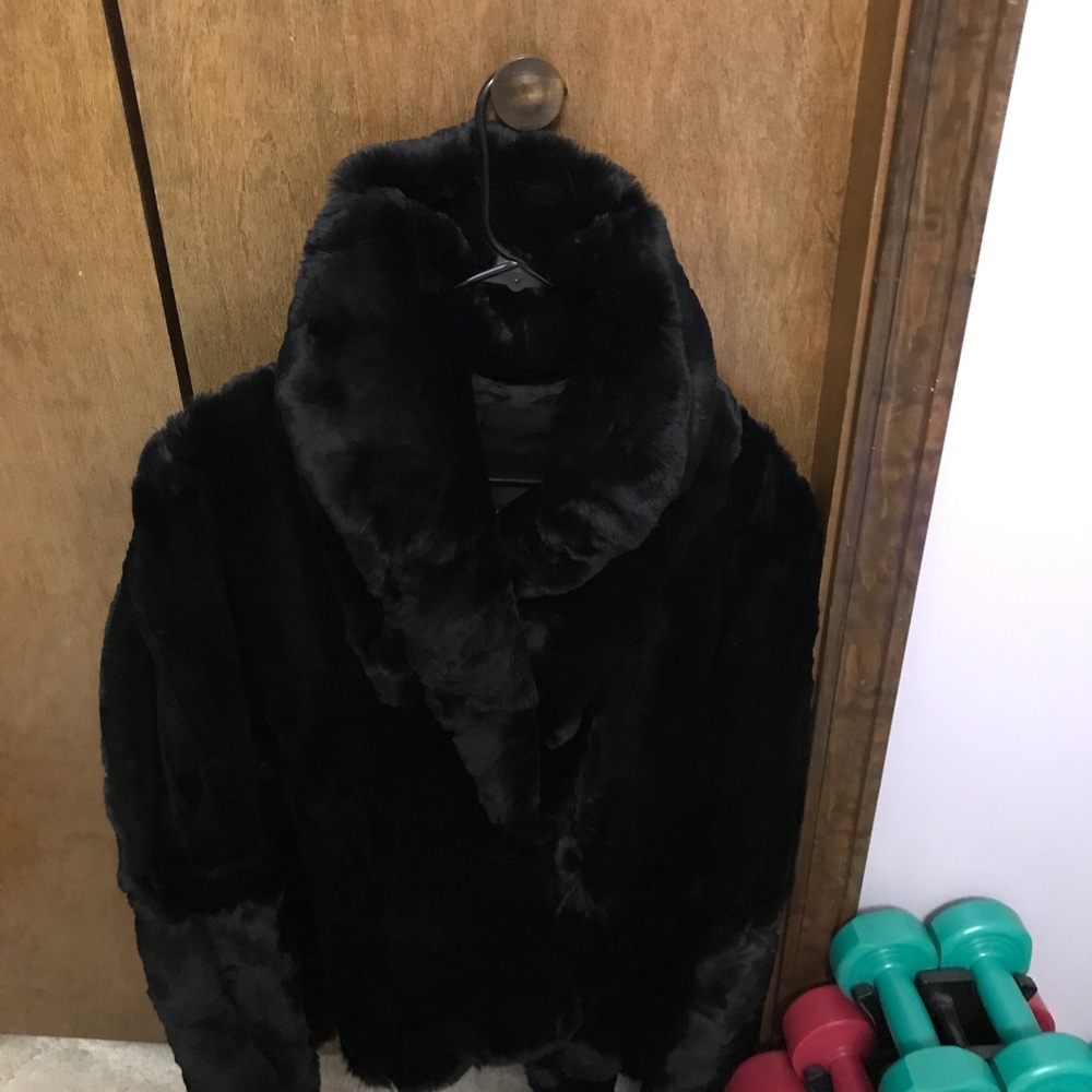 Antique.. not vintage! Beaver long hair  fur coat?